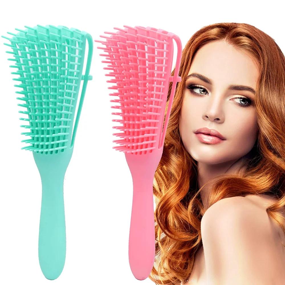 Detangling Hair Brush and Scalp Massager for Travel